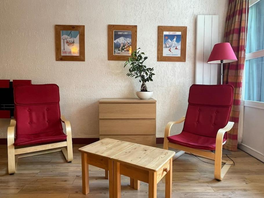 T2 Classe 3 Etoiles Coeur De Village Et Piscine Ext Saint-Lary-Soulan Kültér fotó