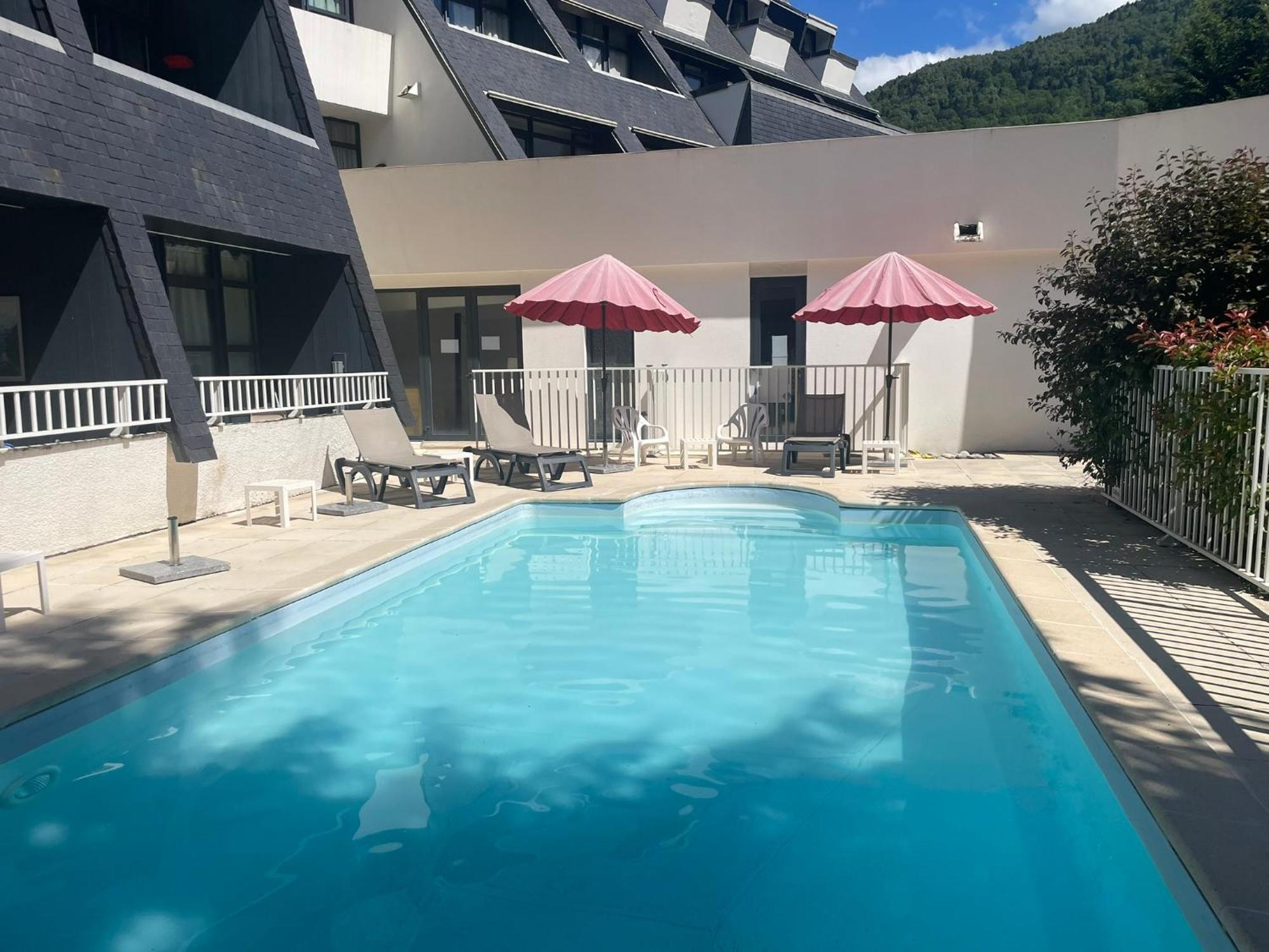 T2 Classe 3 Etoiles Coeur De Village Et Piscine Ext Saint-Lary-Soulan Kültér fotó